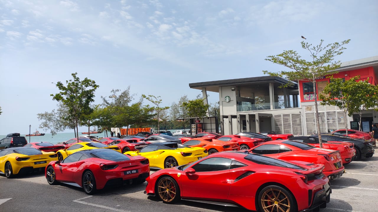 Supercars and superbikes meet at PD Waterfront