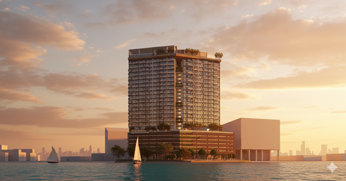 Richmond Condotel at PD Waterfront concept render