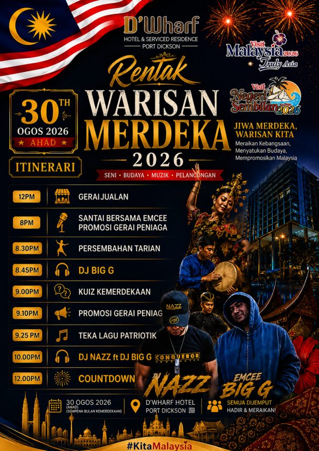Rentak Warisan Merdeka 2026 — full itinerary and programme